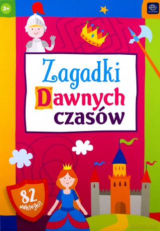  Kolorowanka A4 z nakl. Zagadki MIX [KSIĄŻKA]
