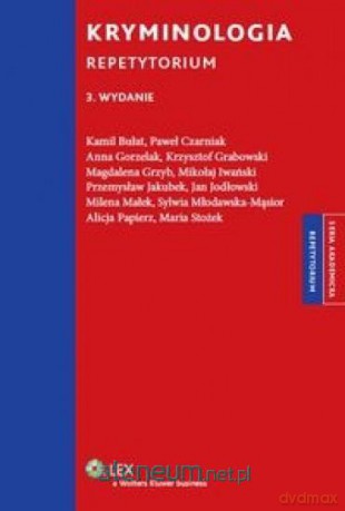 Kryminologia Repetytorium [KSIĄŻKA]