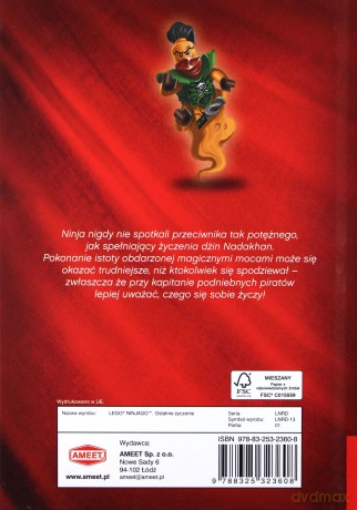 LEGO Ninjago. Ostatnie życzenie [KSIĄŻKA]