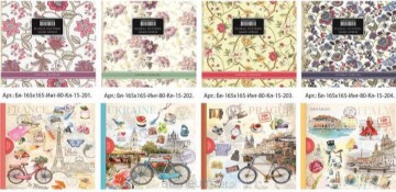 Notatnik ozdobny 165x165/80K kr/lin