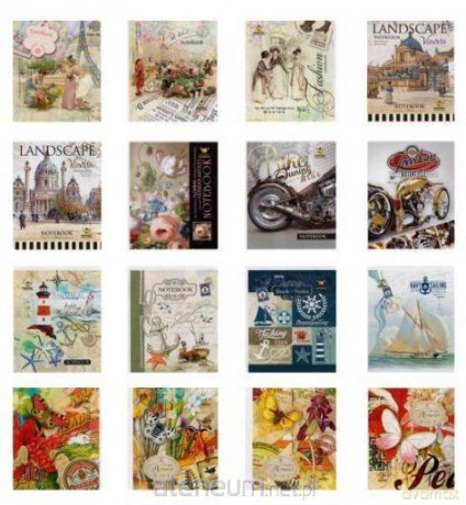 Notes ozdobny A6/60K kratka