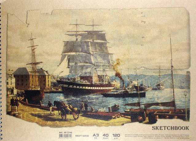 Szkicownik A3/40K 120 g