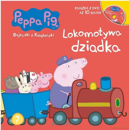 Świnka Peppa. Bajeczki z.. 7 Lokomotywa dziadka [KSIĄŻKA]