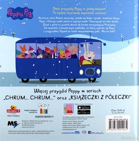 Świnka Peppa. Pierwszy dzień zimy [KSIĄŻKA]