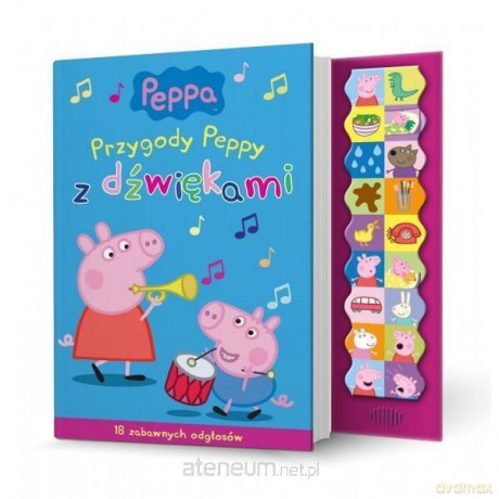 Świnka Peppa. Przygody Peppy z dźwiękami [KSIĄŻKA]