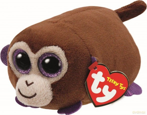TY Teeny Tys Monkey Boo - Brązowa Małpka
