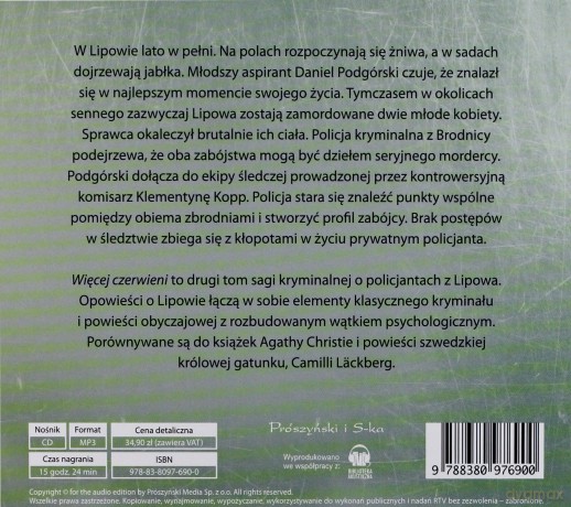 Więcej czerwieni - Katarzyna Puzyńska [AUDIOBOOK]