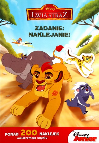 Zadanie: naklejanie! Lwia straż [KSIĄŻKA]