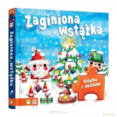 Zaginiona wstążka. Książka z puzzlami [KSIĄŻKA]