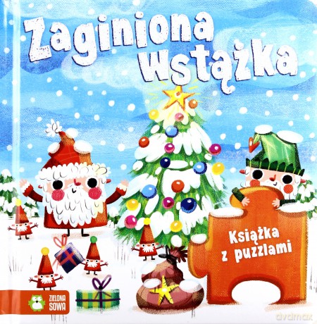 Zaginiona wstążka. Książka z puzzlami [KSIĄŻKA]