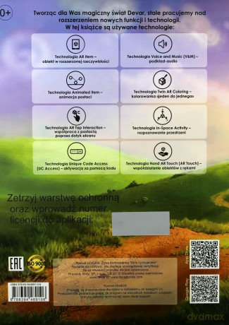 Żywa kolorowanka 3D Dino i przyjaciele [KSIĄŻKA]