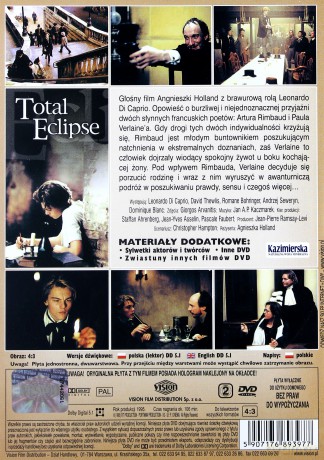 Całkowite zaćmienie [DVD]