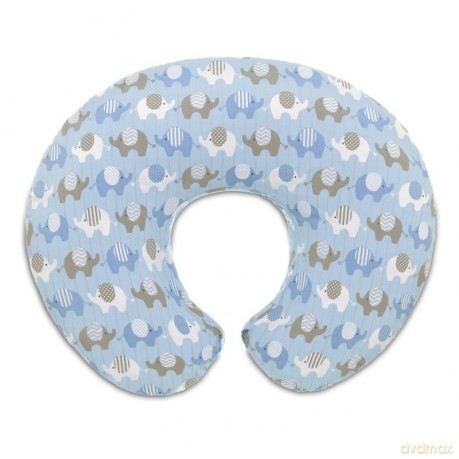 Boppy Poszewka na poduszkę Elephants Blue