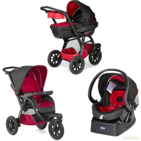Chicco Wozek Trio Active 3 + fotelik Race