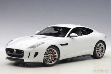 Jaguar F-Type R Coupe 2015 (polaris white/gloss white)(composite model/full openings)