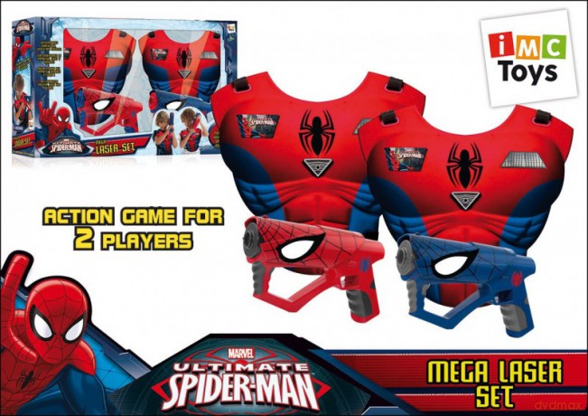 Mega Laser Spiderman - zestaw