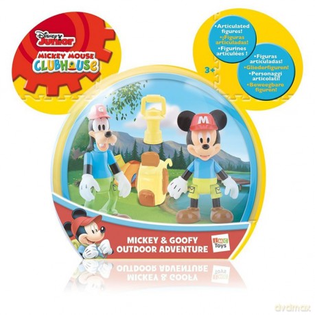Mickey i Goofy Ahoj przygodo [FIGURKA]