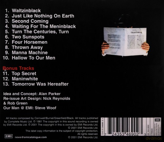 The Stranglers: (The Gospel According To) The Meninblack +bonus [CD]
