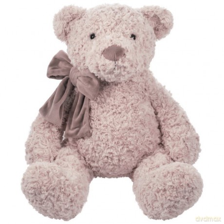 Miś Charlie pudrowy róz 33 cm