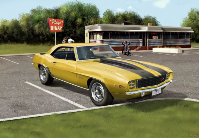 Model set Camaro Z/28 RS'69