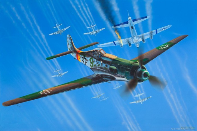 Model set Focke Wulf TA 152 H