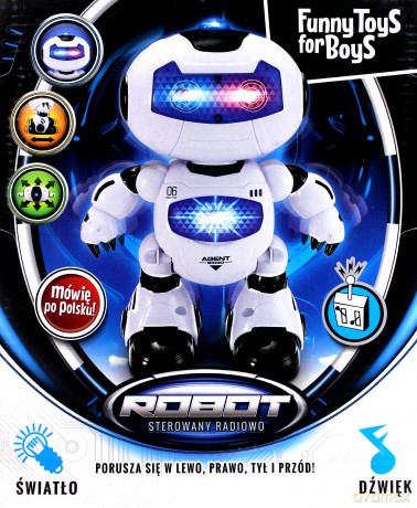 Robot sterowany pilotem