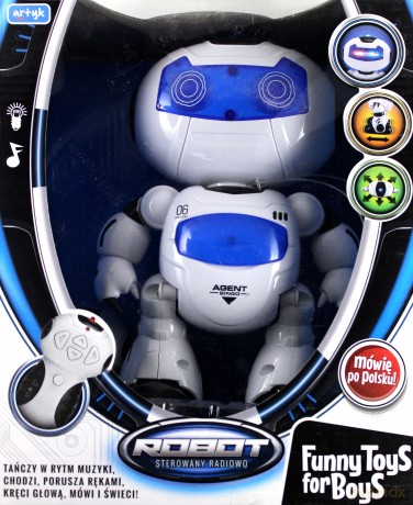 Robot sterowany pilotem