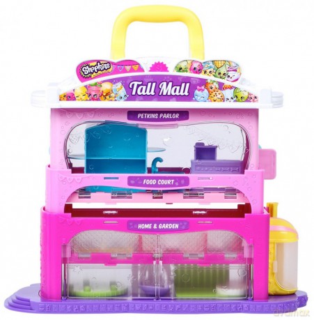 SHOPKINS Tall Mall Walizka pasaż handlowy +2 figurki [FIGURKA]