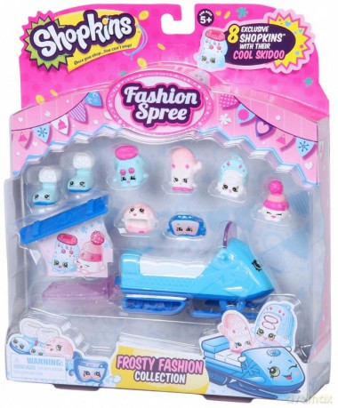 SHOPKINS Zestaw mody - narciarska kolekcja [FIGURKA]