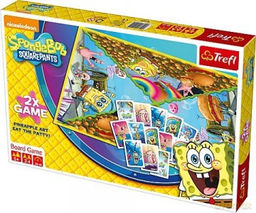 TREFL SpongeBob. Ananasowa twórczość i Zjedz burgera [2xGRA]