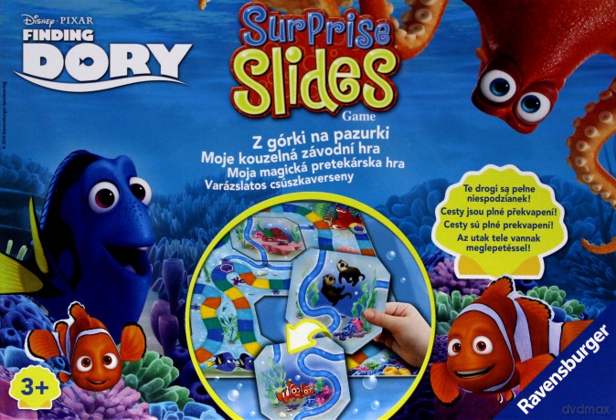 RAVENSBURGER Surprise Slides, Gdzie jest Dory? [GRA]