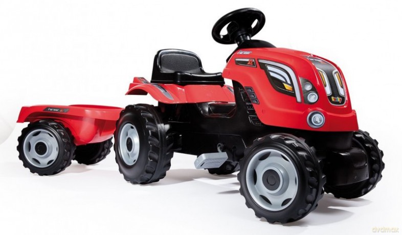 Traktor XL Czerwony