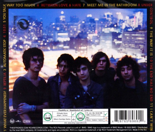 The Strokes: Room On Fire Intl. Version [CD]