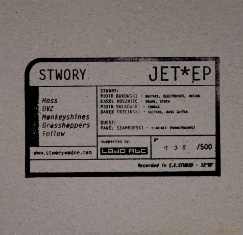Stwory: Jet Ep (ecopack) [CD]