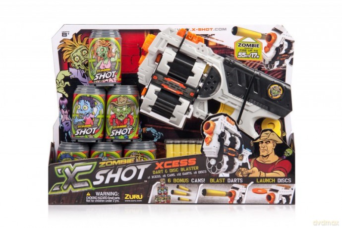 X-SHOT Zombie Xcess zestaw
