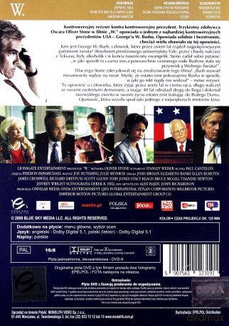 W. Prawdziwa historia George'a W. Busha [DVD]