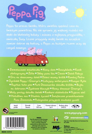 Świnka Peppa - Nowy Dom [DVD]