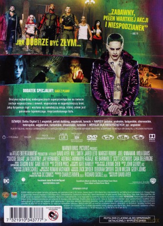 Legion samobójców (Wydanie Specjalne z kartami postaci) [DVD]