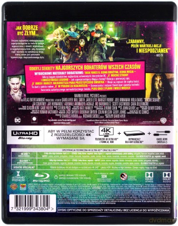 Legion samobójców [Blu-Ray 4K]+[Blu-Ray]