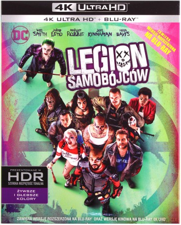 Legion samobójców [Blu-Ray 4K]+[Blu-Ray]