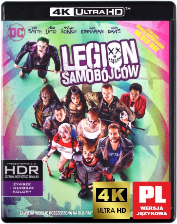 Legion samobójców [Blu-Ray 4K]+[Blu-Ray]
