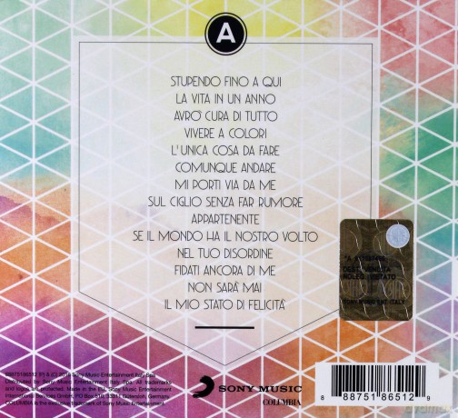 Alessandra Amoroso: Vivere A Colori [CD]