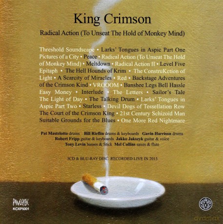 King Crimson: Radical Action To Unseat The Hold Of Monkey Mind [3CD]+[Blu-Ray]