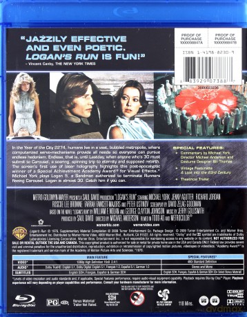 Logan\'s Run (Ucieczka Logana) [Blu-Ray]