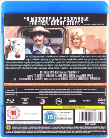 Westworld (40th Anniversary Edition) (Świat Dzikiego Zachodu) [Blu-Ray]