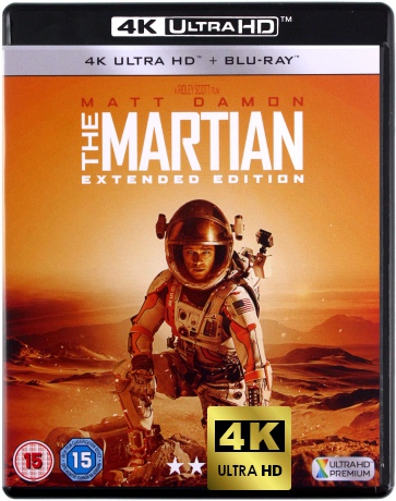 The Martian (Extended Edition) (Marsjanin) [Blu-Ray 4K]+[Blu-Ray]