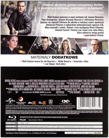 Jason Bourne (steelbook) [Blu-Ray]