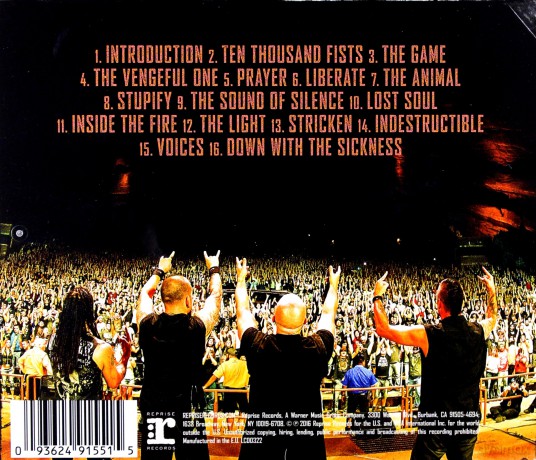 Disturbed: Disturbed - Live At Red Rocks [CD]