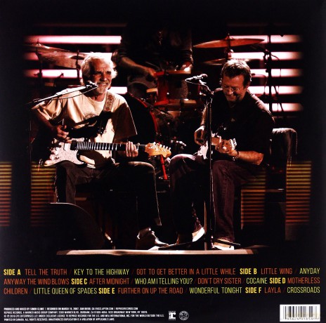 Eric Clapton: Live In San Diego [3xWinyl]