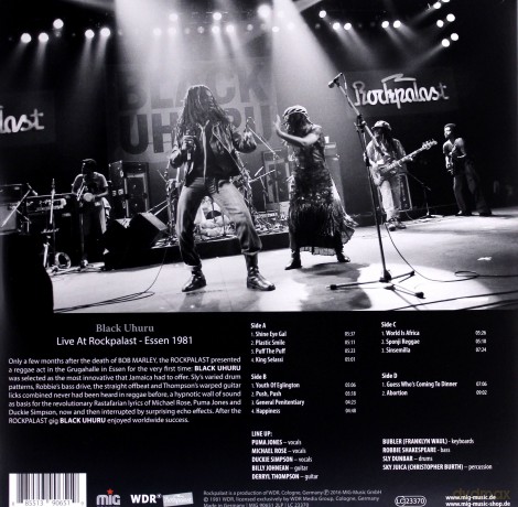 Black Uhuru: Live At Rockpalast [2xWinyl]